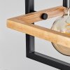 Espenel Hanglamp Natuurlijke kleuren, Zwart, 4-lichts