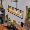 Espenel Hanglamp Natuurlijke kleuren, Zwart, 4-lichts
