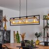 Espenel Hanglamp Natuurlijke kleuren, Zwart, 4-lichts