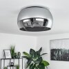 Lissy Plafondlamp Zwart, 3-lichts