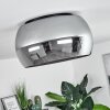 Lissy Plafondlamp Zwart, 3-lichts
