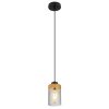 Globo FINCA Hanger Natuurlijke kleuren, Zwart, 1-licht