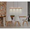 Globo JOYA Hanglamp LED Zwart, 6-lichts