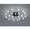 Trio Bullet Plafondlamp LED Zwart, 21-lichts