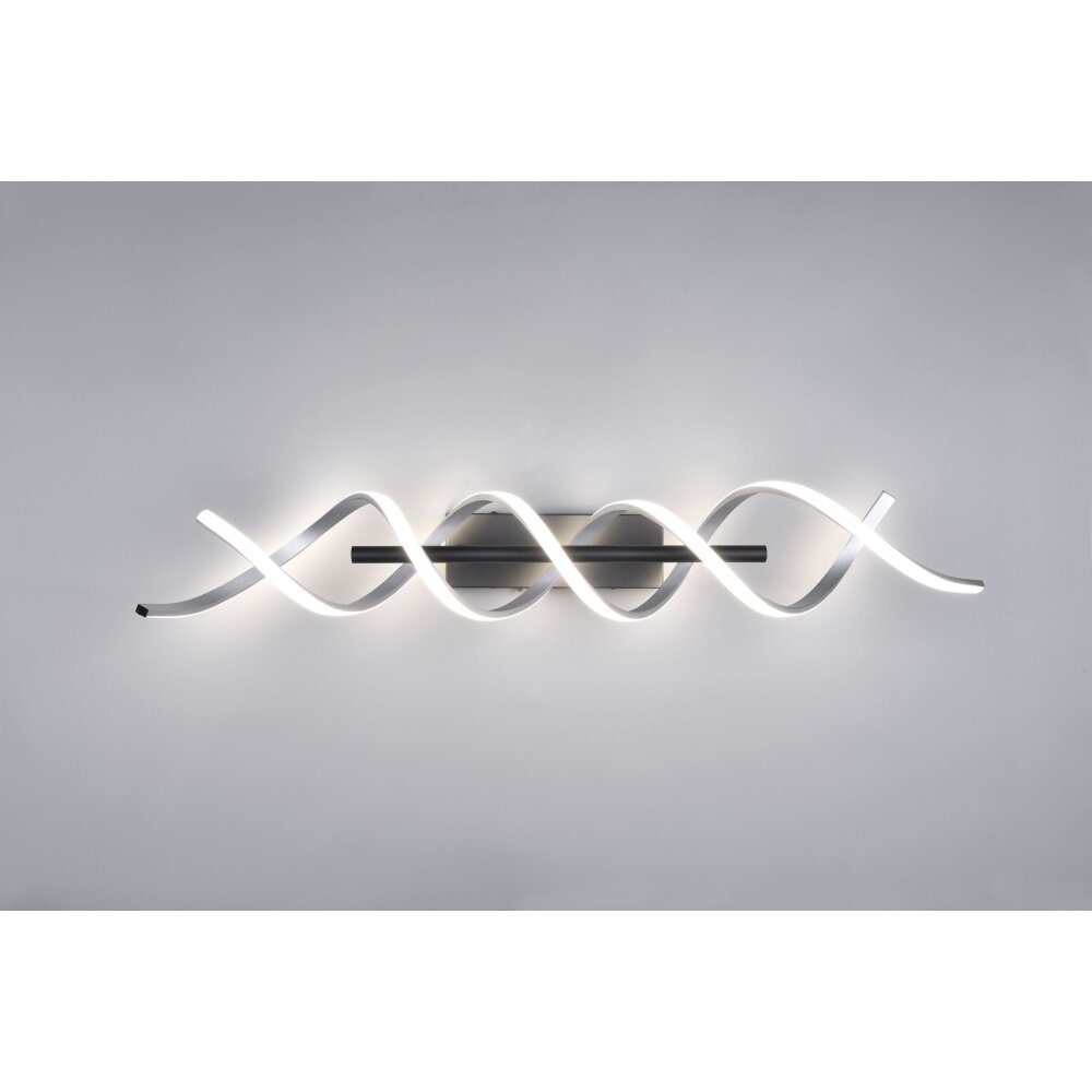 Trio Sequence Plafondlamp LED Aluminium, Zwart, 1-licht