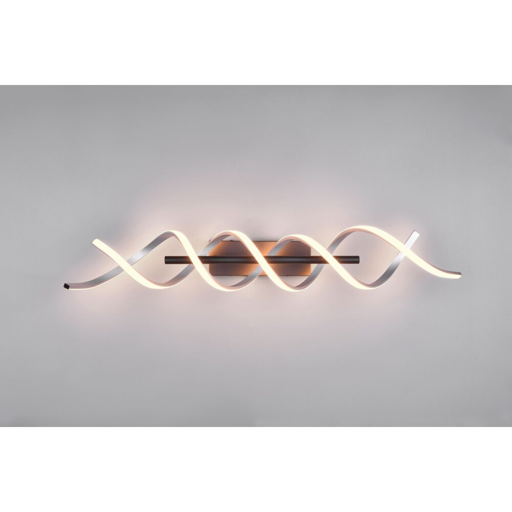 Trio Sequence Plafondlamp LED Aluminium, Zwart, 1-licht