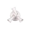 Trio Steam Plafondlamp Antiek, Wit, 3-lichts