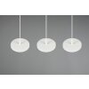 Trio Tray Hanglamp LED Wit, 3-lichts