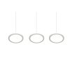 Trio Tray Hanglamp LED Wit, 3-lichts