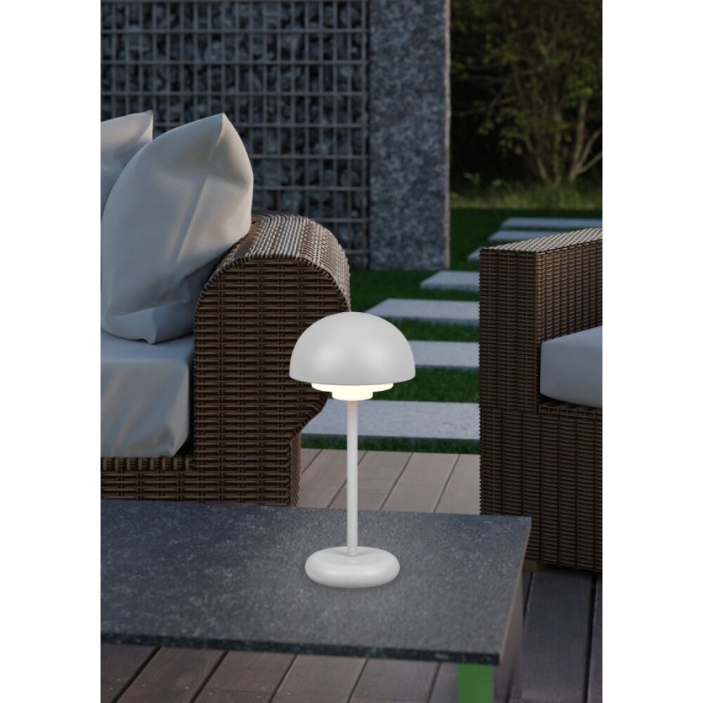 Reality Elliot Tafellamp voor buiten LED Grijs, 1-licht main product photo