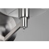 Trio Cassio Muurlamp Nikkel mat, 1-licht
