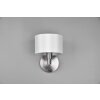 Trio Cassio Muurlamp Nikkel mat, 1-licht