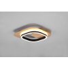 Trio Lugo Muurlamp LED Zwart-Goud, 1-licht