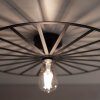 Leuchten-Direkt SPIKE Plafondlamp Zwart, 1-licht