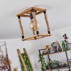 Lautremen Plafondlamp Bruin, Natuurlijke kleuren, Zwart, 1-licht