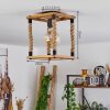 Lautremen Plafondlamp Bruin, Natuurlijke kleuren, Zwart, 1-licht