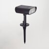 Usmagama Solar Tuinspot LED Zwart, 1-licht, Bewegingsmelder, Kleurwisselaar