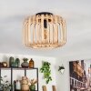 Oravi Plafondlamp Hout licht, 1-licht