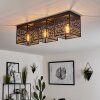 Cire Plafondlamp Zwart, 3-lichts