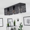 Cire Plafondlamp Zwart, 3-lichts