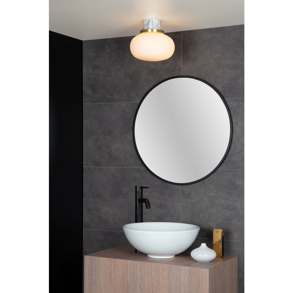 Lucide LORENA Plafondlamp Marmer kleur, 1-licht main product photo