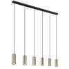 Globo ROBBY Hanger Zwart, 6-lichts