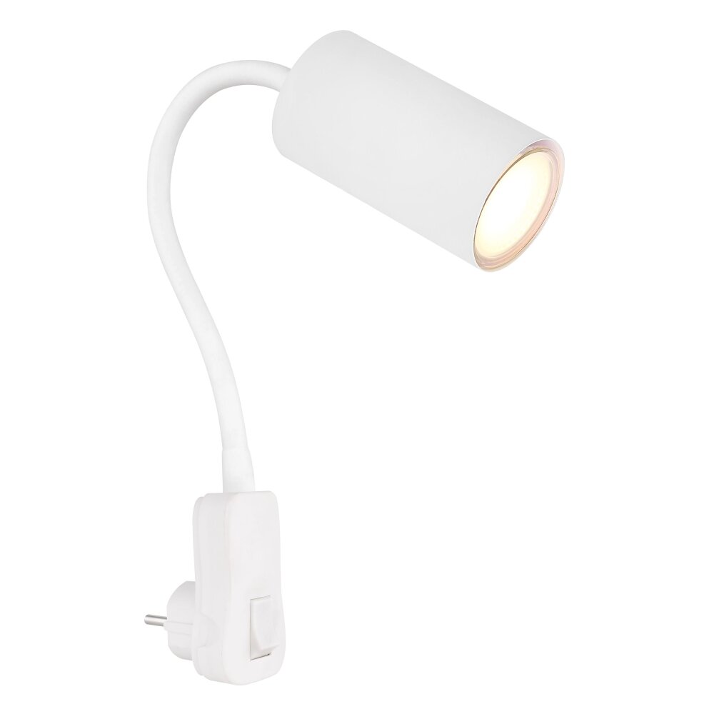 Globo ROBBY Muurlamp Wit, 1-licht main product photo
