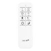 Globo ILLA Plafondlamp LED houtlook, Zwart, 1-licht