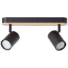 Brilliant Niels Plafondlamp Bruin, Zwart, 2-lichts