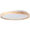Brilliant Alson Plafondlamp LED Bruin, Wit, 1-licht, Afstandsbediening