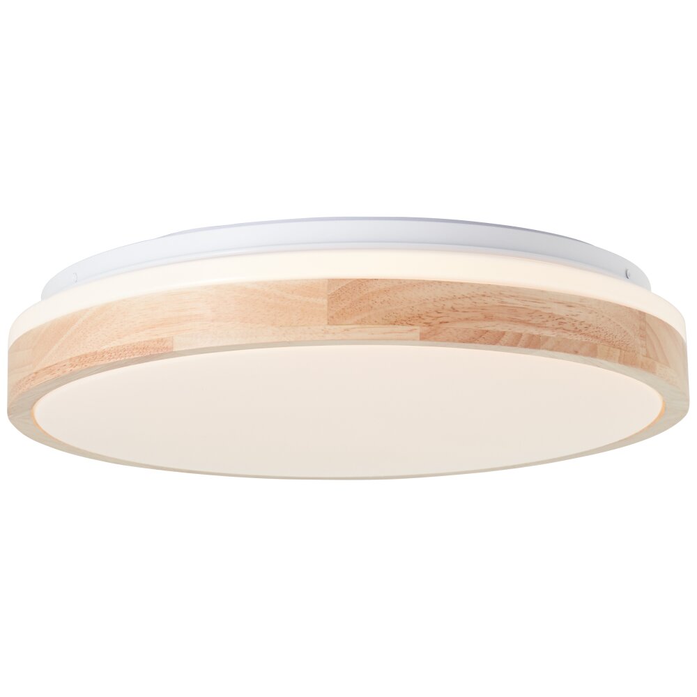 Brilliant Brodsky Plafondlamp LED Bruin, Wit, 1-licht