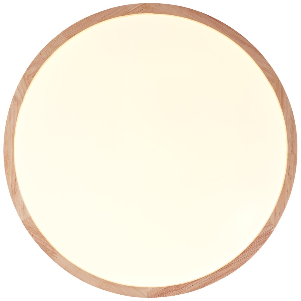 Brilliant Brodsky Plafondlamp LED Bruin, Wit, 1-licht