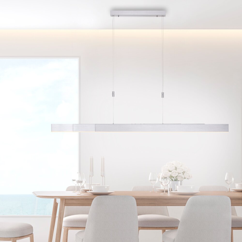 Paul Neuhaus PURE-MOTO Hanglamp LED Aluminium, 3-lichts, Afstandsbediening main product photo