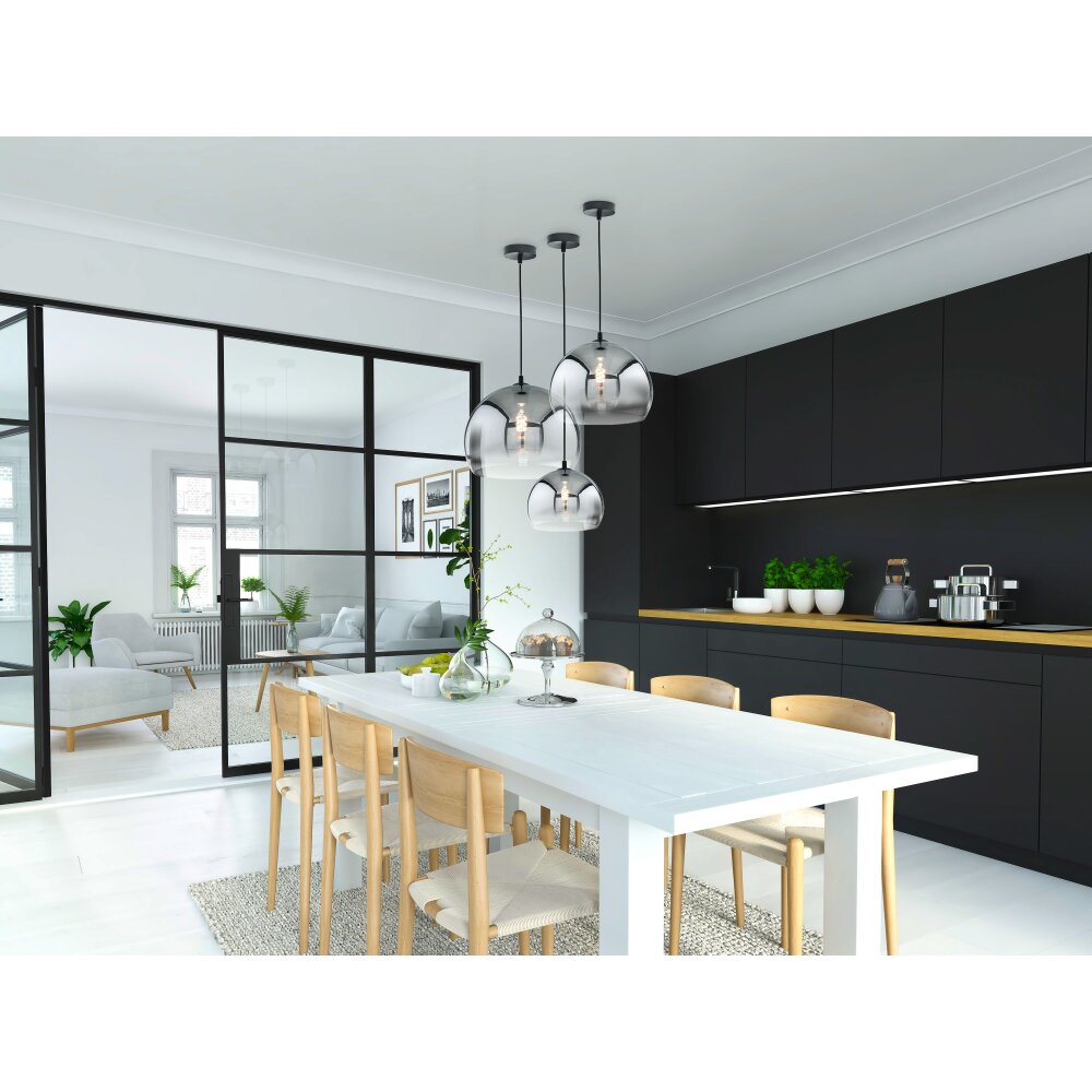 Fischer & Honsel Amos Hanger Zwart, 1-licht main product photo