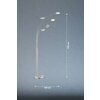 Fischer & Honsel Dent Staande lamp LED Nikkel mat, 5-lichts