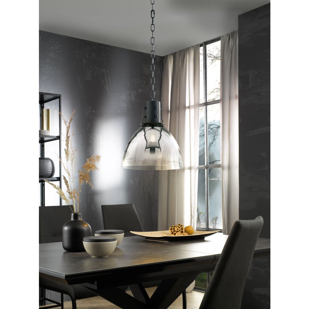 Fischer & Honsel Londo Hanger Zwart, 1-licht main product photo