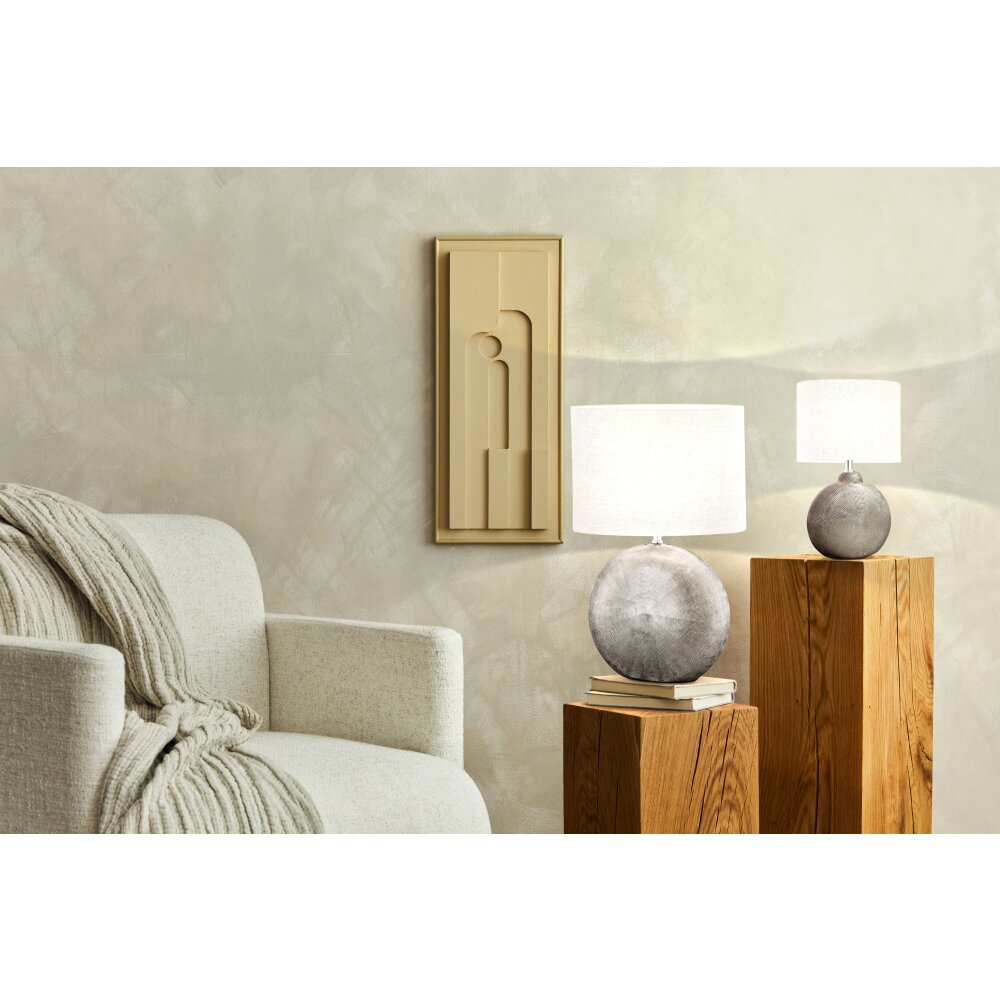 Fischer & Honsel Tobse Tafellamp Zilver, 1-licht main product photo