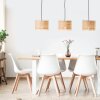 Brilliant Raffy Hanglamp Zwart, 3-lichts