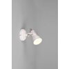 Trio Steam Muurlamp Antiek, Wit, 1-licht