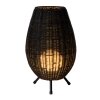 Lucide COLIN Tafellamp Zwart, 1-licht