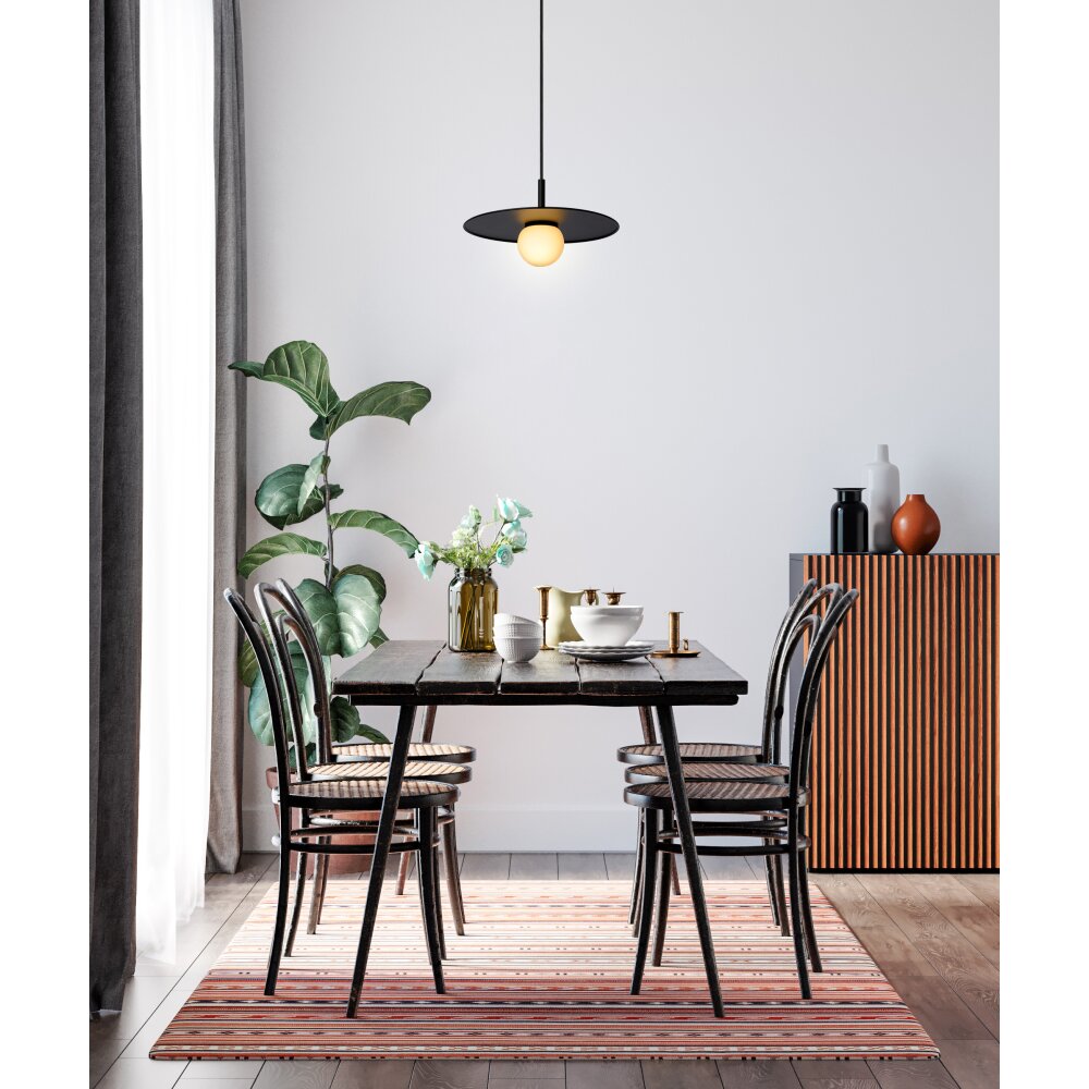 Lucide TOPHER Hanger Zwart, 1-licht main product photo