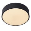 Lucide UNAR Plafondpaneel LED Zwart, 1-licht