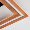 Charentay Plafondlamp LED Zwart, 1-licht