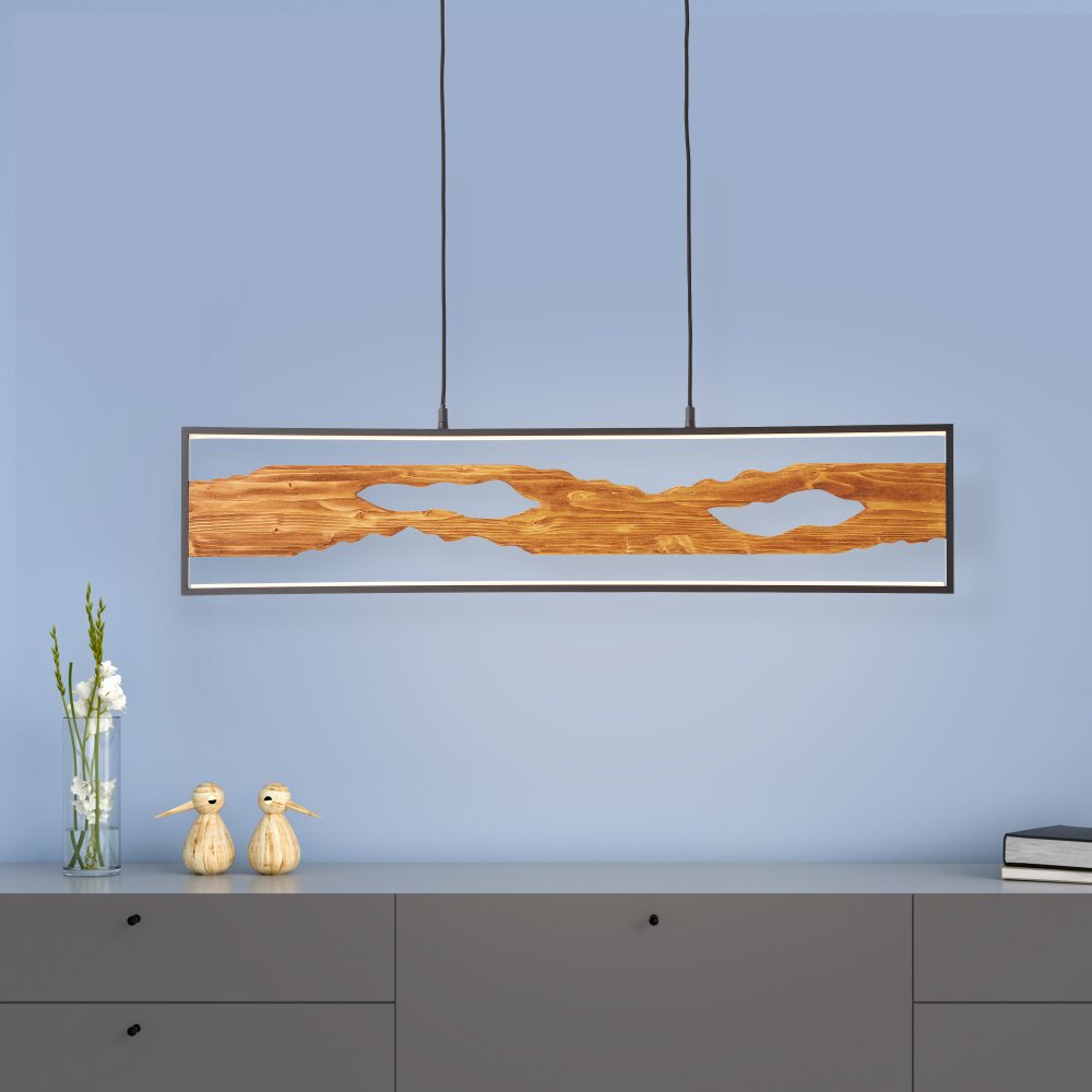 Brilliant Chaumont Hanglamp LED Zwart, 1-licht main product photo