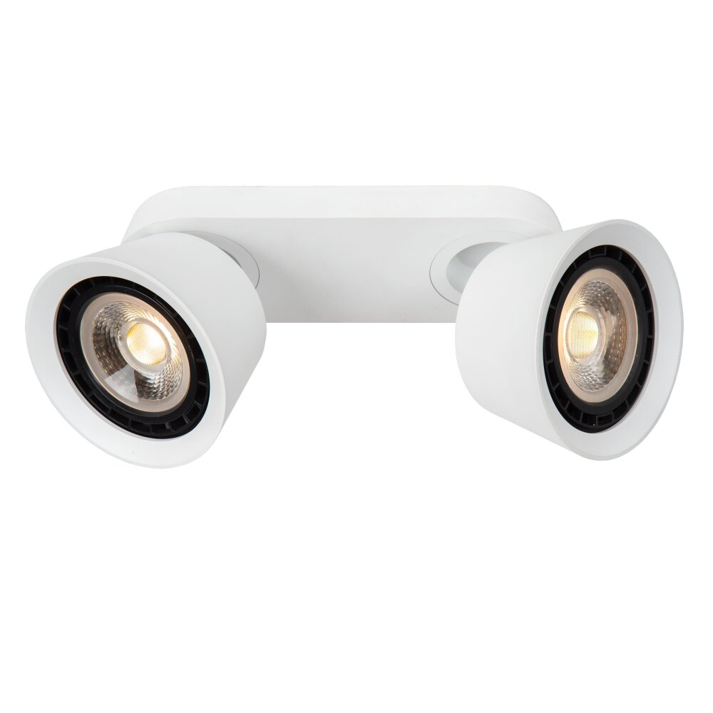 Lucide TRIGONO Plafondlamp Wit, 2-lichts main product photo