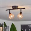 Grönhöj Plafondlamp Zwart, 2-lichts
