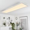 Montalba Plafondpaneel LED Wit, 1-licht, Afstandsbediening, Kleurwisselaar