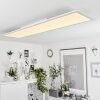 Montalba Plafondpaneel LED Wit, 1-licht, Afstandsbediening, Kleurwisselaar