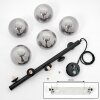 Remaisnil Hanger Zwart, 5-lichts