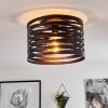 Bust Plafondlamp Zwart, 1-licht